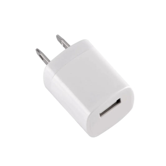 2-Pack White 1A USB Power Adapter