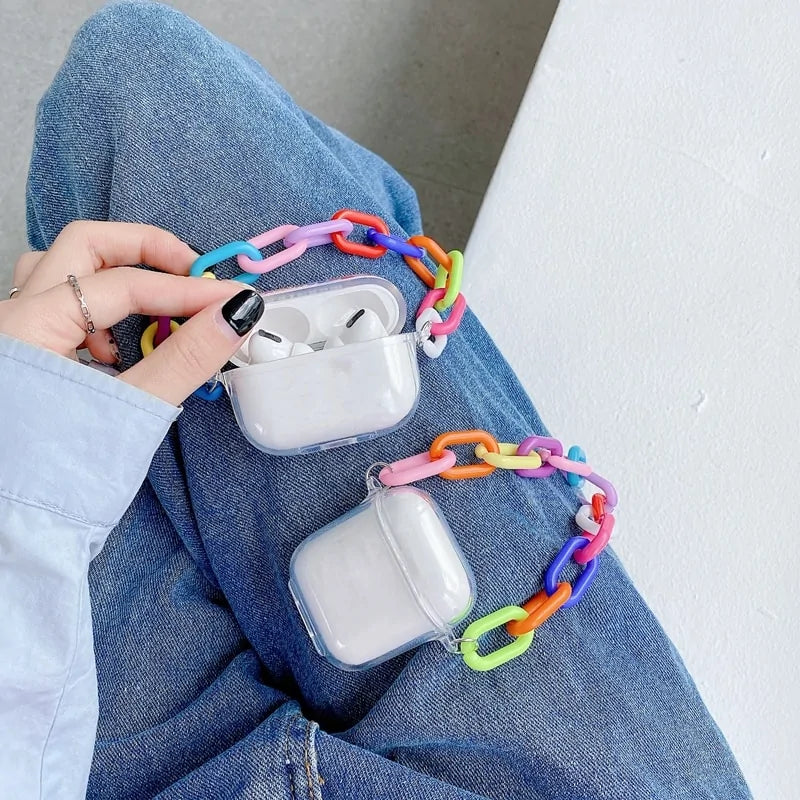 Rainbow Acrylic Bracelet Case for Airpods